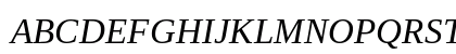 LiterationSerif Nerd Font Italic Preview