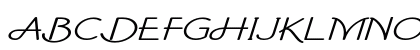 Lollipop Extra-expanded Italic Preview