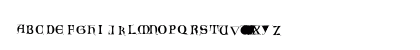 Lombardoc Regular Uppercase Preview