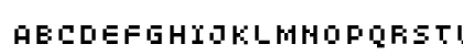LomoWebPixel LT Std 4 Regular Uppercase Preview