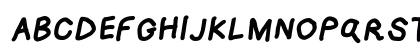 Loogie Hawk Obl Uppercase Preview