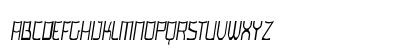 Lorgun Condensed Italic Uppercase Preview