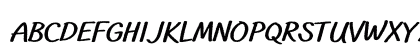 LT Feelgood Rough Regular Uppercase Preview