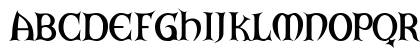 ARKHAM Bold Uppercase Preview