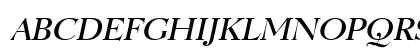Luciano Italic Uppercase Preview