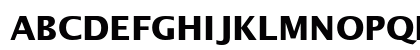 Lucida Sans Std Bold Uppercase Preview