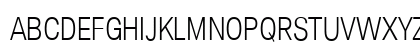 Lunchtype25 Condensed Light Uppercase Preview
