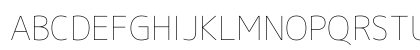 M+ 1c thin Regular Uppercase Preview