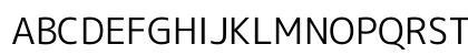 M+ 1c Regular Uppercase Preview