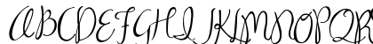 MA Sexy Regular Uppercase Preview