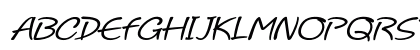 Madame Roi Expanded Italic Preview