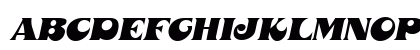 Mahoney Italic Uppercase Preview