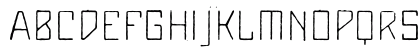 MaiersNr8 Light Uppercase Preview