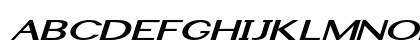 Main Headliner Extra-expanded Italic Preview