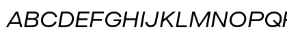 Maison Neue Exp Italic Preview