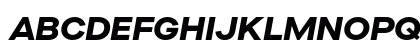 Maison Neue ExtBd Exp Bold Italic Preview