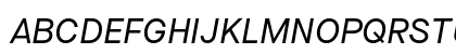 Maison Neue Italic Preview