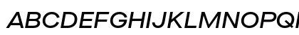 Maison Neue Med Exp Italic Preview