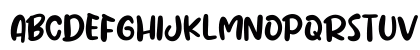 Males Regular Uppercase Preview