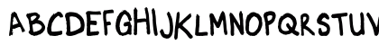 Marker Regular Regular Uppercase Preview