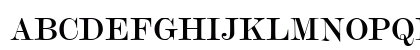 Modern20 HU Normal Uppercase Preview