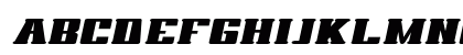 Mastron Bold Italic Preview