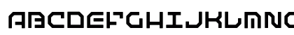 Matematica Regular Uppercase Preview