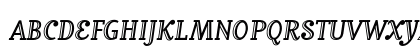 MatrixInlineScript Regular Uppercase Preview