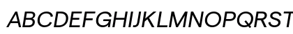 Matter TRIAL Regular Italic Preview