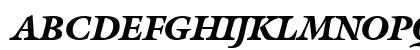 MatthewBlack RegularItalic Preview