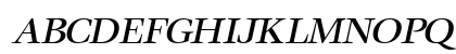 Mature Italic Uppercase Preview
