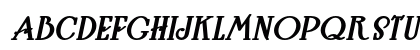 McGraw Bold Italic Uppercase Preview