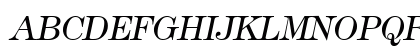 Modern438Light RegularItalic Preview