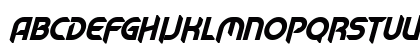 Mech Tech Bold Italic Preview