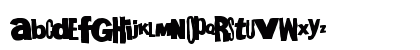 MegaGothic Regular Uppercase Preview