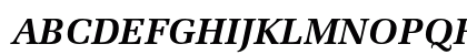 Melior Bold Italic Preview