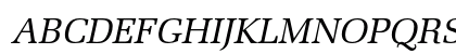 Melior Italic Preview