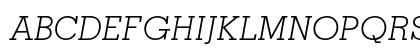 Memphis Light Italic Preview