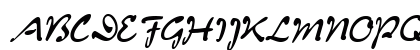 Menthol Italic Uppercase Preview