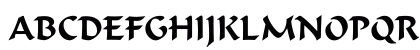 Merlin Regular Uppercase Preview