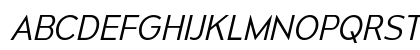 Mesmerize Light Italic Uppercase Preview