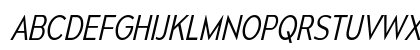 Mesmerize SemiCondensed Light Italic Preview