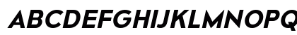 Mesmerize SemiExpanded SemiBold Italic Preview