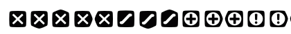 MetroFont Regular Uppercase Preview
