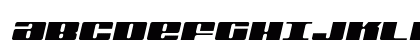 Michigan Expanded Semi-Italic Expanded Semi-Italic Uppercase Preview