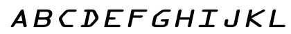 MicroscanAExtended Oblique Uppercase Preview