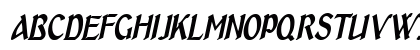 MiddleAgesCondensed Italic Preview