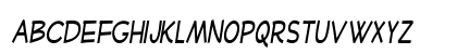 Middle School Condensed Italic Preview