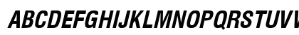 Milford Condensed Bold Italic Preview
