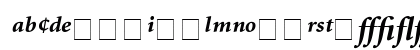 Atlantix Pro Black SSi Bold Italic Uppercase Preview